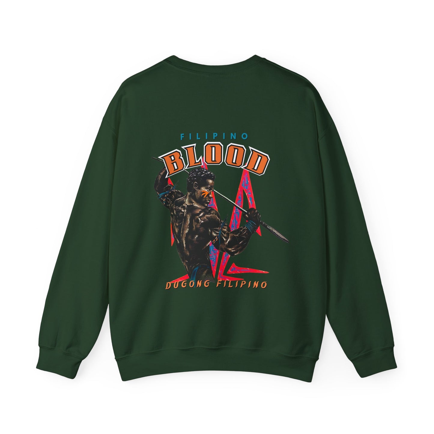 Filipino Strength Filipino Blood Dugong Filipino Vintage Design 90s New Print Unisex Heavy Blend™ Crewneck Sweatshirt