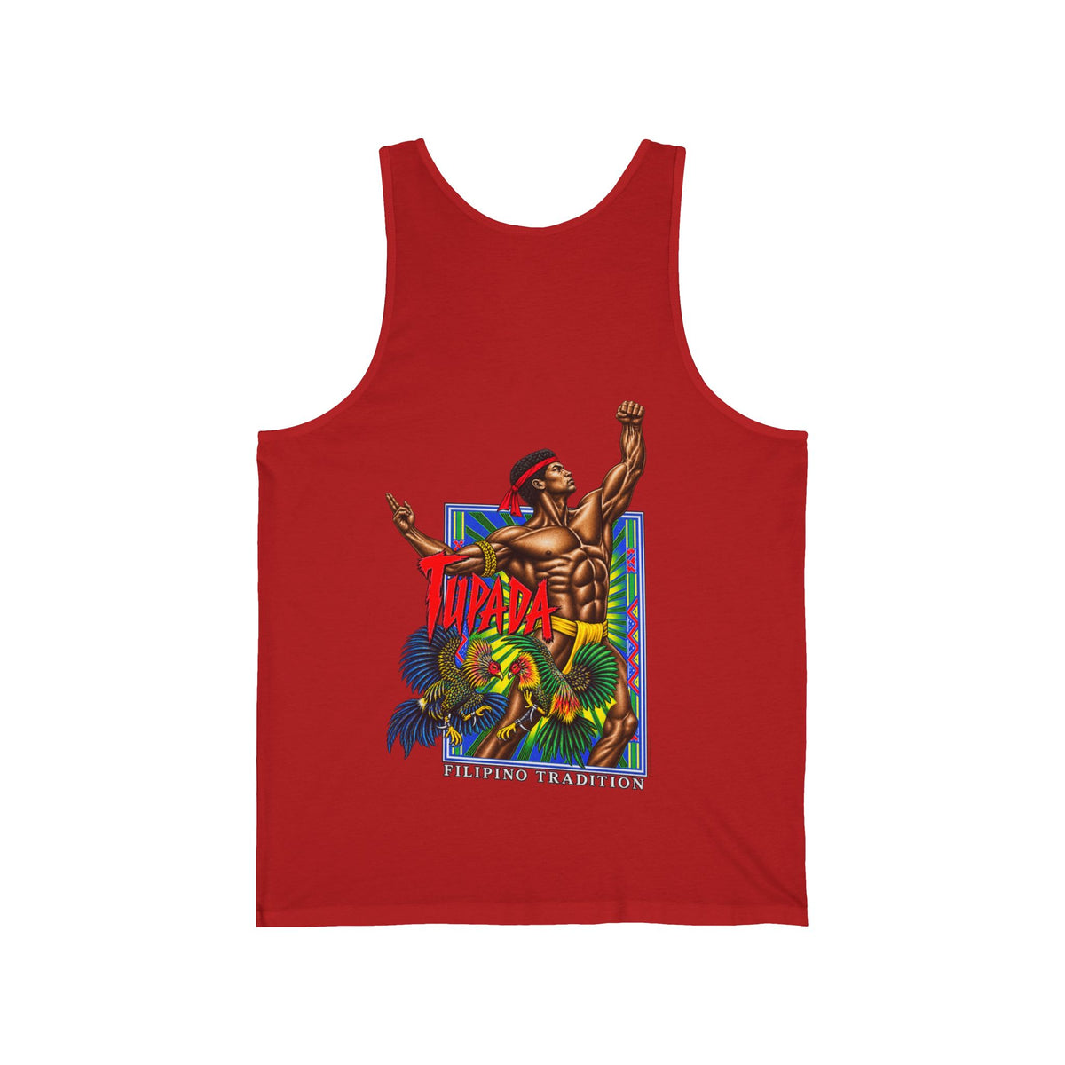 Filipino Strength Tupada Filipino Tradition Unisex Jersey Tank