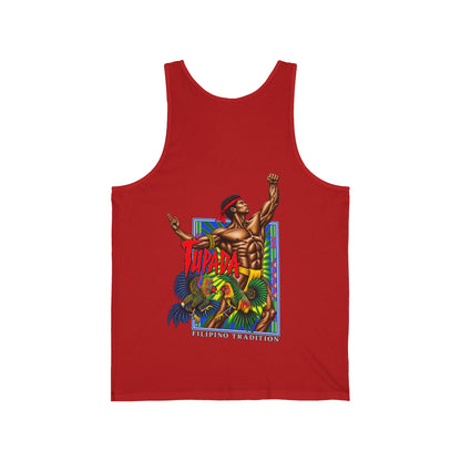 Filipino Strength Tupada Filipino Tradition Unisex Jersey Tank