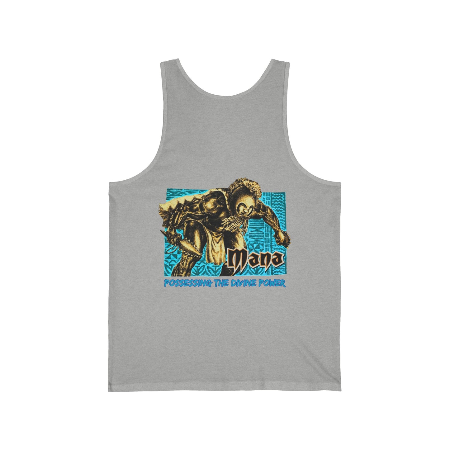 Hawaiian Strength Mana Possessing the Divine Power Vintage Design 90s New Print Unisex Jersey Tank