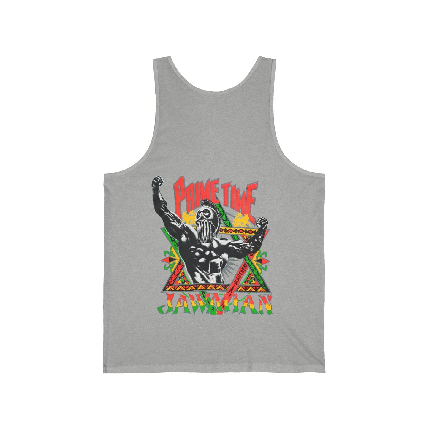 Jawaiian Strength Prime Time Jawaiian Vintage Design 90s New Print Unisex Jersey Tank