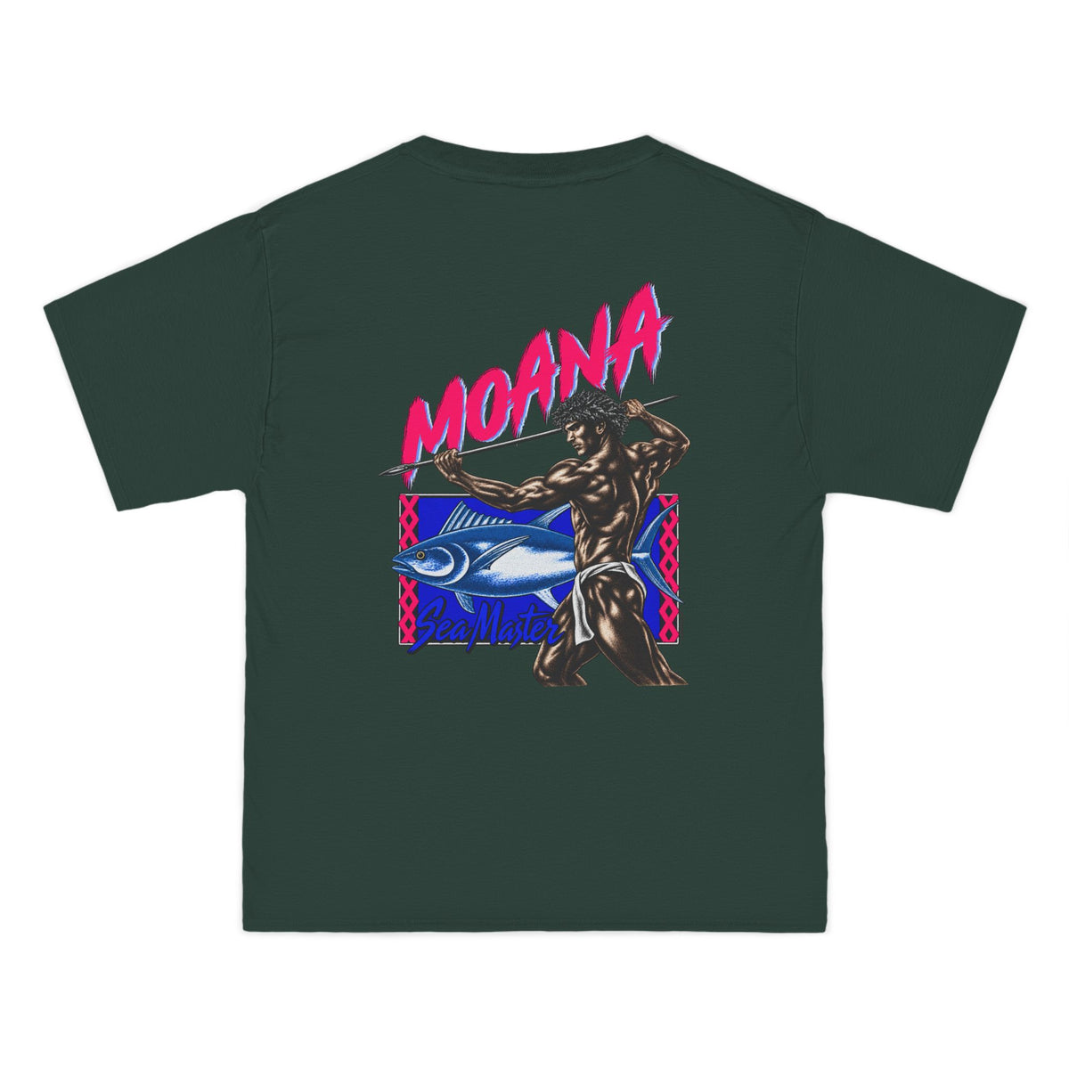 Hawaiian Strength Moana Sea Master Beefy-T®  Short-Sleeve T-Shirt