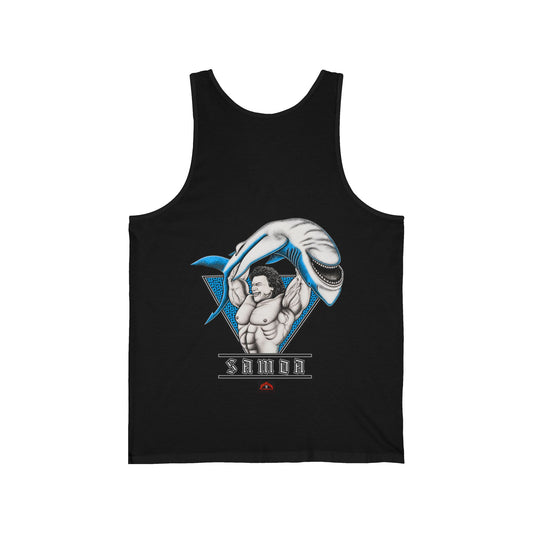 Samoan Strength Samoa Unisex Jersey Tank