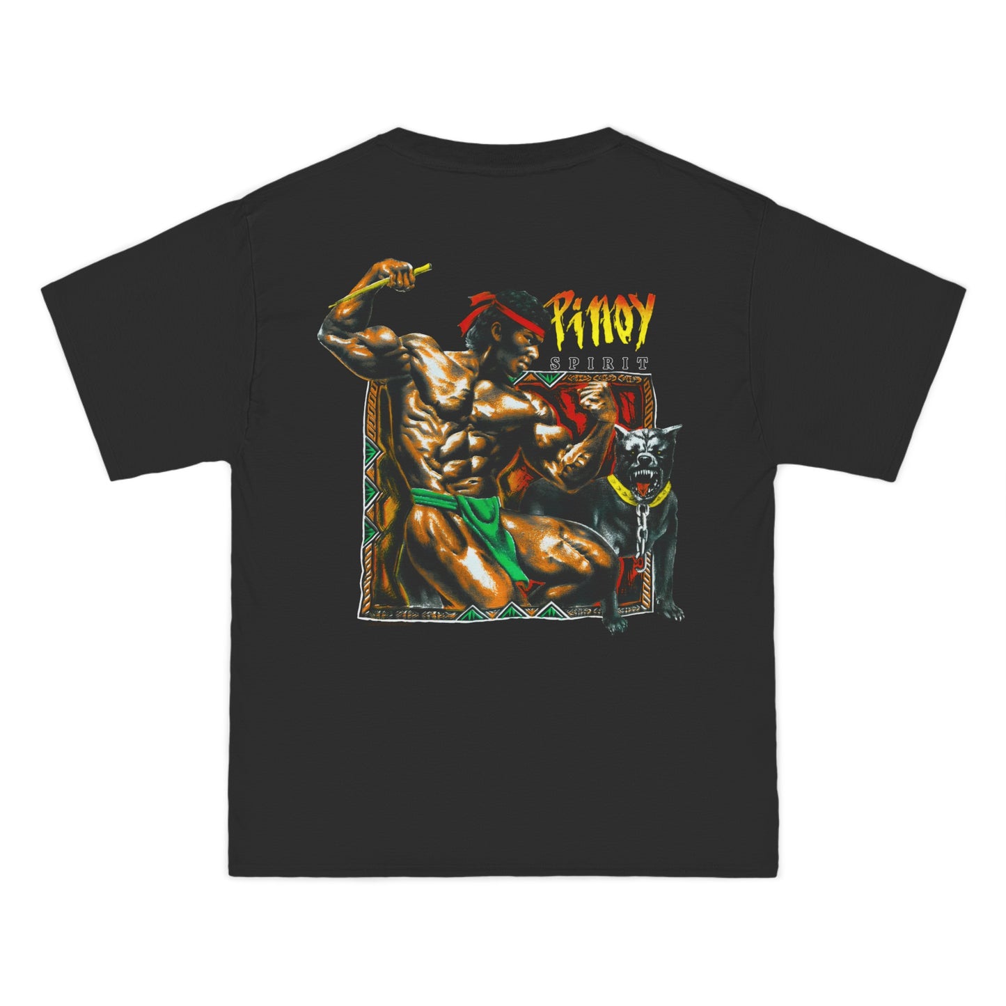 Filipino Strength Pinoy Spirit Vintage Design 90s New Print Beefy-T®  Short-Sleeve T-Shirt