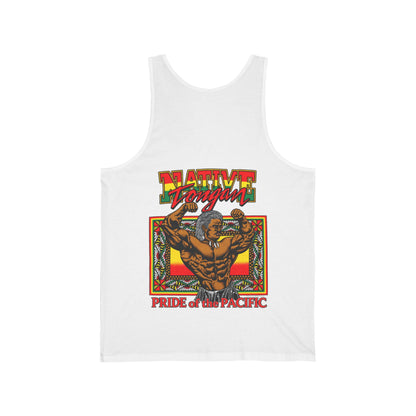 Local Strength Native Tongan Pride of the Pacific Unisex Jersey Tank