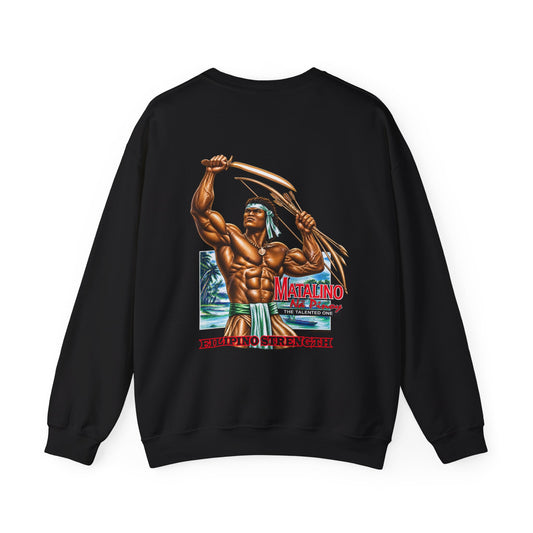 Filipino Strength Matalino Na Pinoy The Talented One Unisex Heavy Blend™ Crewneck Sweatshirt