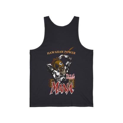 Hawaiian Strength Hawaiian Power Mana Total Sovereignty Vintage Design 90s New Print Unisex Jersey Tank