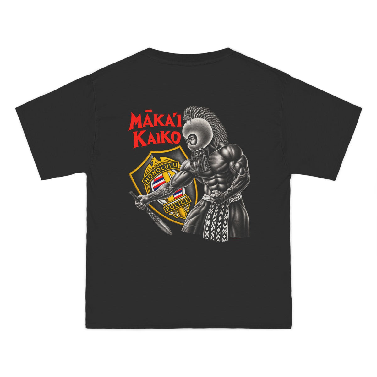 Hawaiian Strength Maka'i Kaiko Honolulu Police Beefy-T®  Short-Sleeve T-Shirt