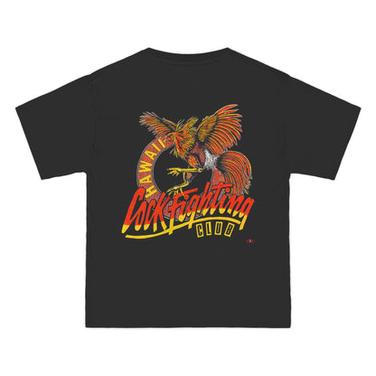 Hawaiian Strength Cockfighting Club Hawaii Vintage Design 90s New Print Beefy-T®  Short-Sleeve T-Shirt