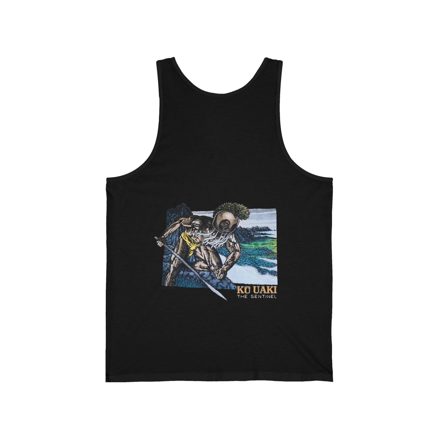 Hawaiian Strength Ku Uaki The Sentinel Unisex Jersey Tank