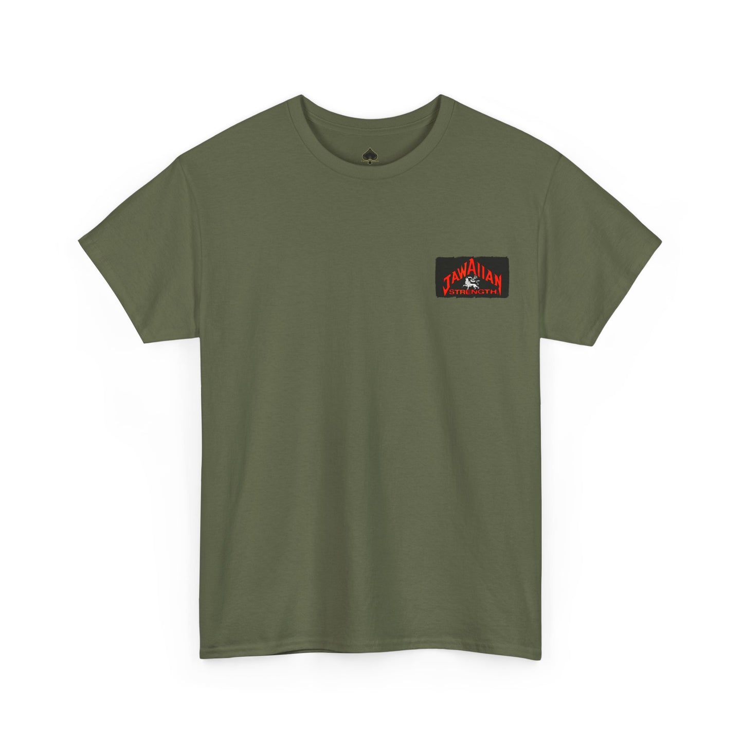 Jawaiian Strength Peace Jawaiian Style Vintage Design 90s New Print Unisex Heavy Cotton Tee