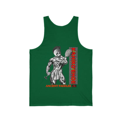 Hawaiian Strength Ancient Paddler Unisex Jersey Tank