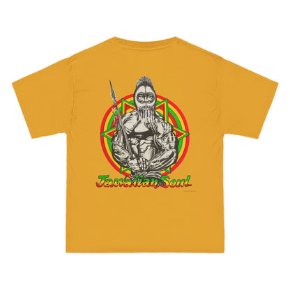 Jawaiian Strength Jawaiian Soul Vintage Design 90s New Print Beefy-T®  Short-Sleeve T-Shirt