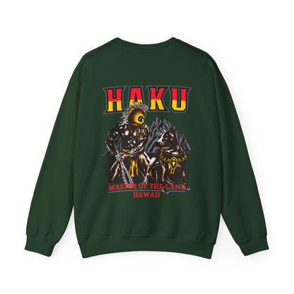 Hawaiian Strength Haku Master of the Land Hawaii Vintage Design 90s New Print Unisex Heavy Blend™ Crewneck Sweatshirt