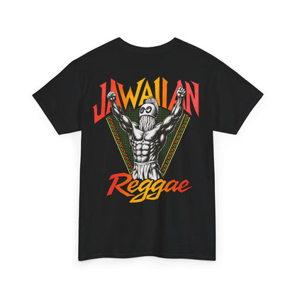 Jawaiian Strength Jawaiian Reggae Vintage Design 90s New Print Unisex Heavy Cotton Tee