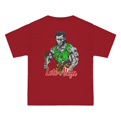 Samoan Strength Spirit of Samoa Loto Alofa Vintage Design 90s New Print Beefy-T®  Short-Sleeve T-Shirt