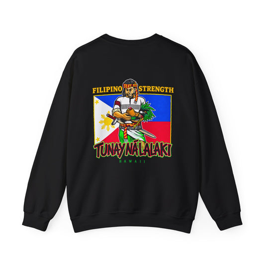 Filipino Strength Tunay Na Lalaki Filipino Strength Hawaii Unisex Heavy Blend™ Crewneck Sweatshirt
