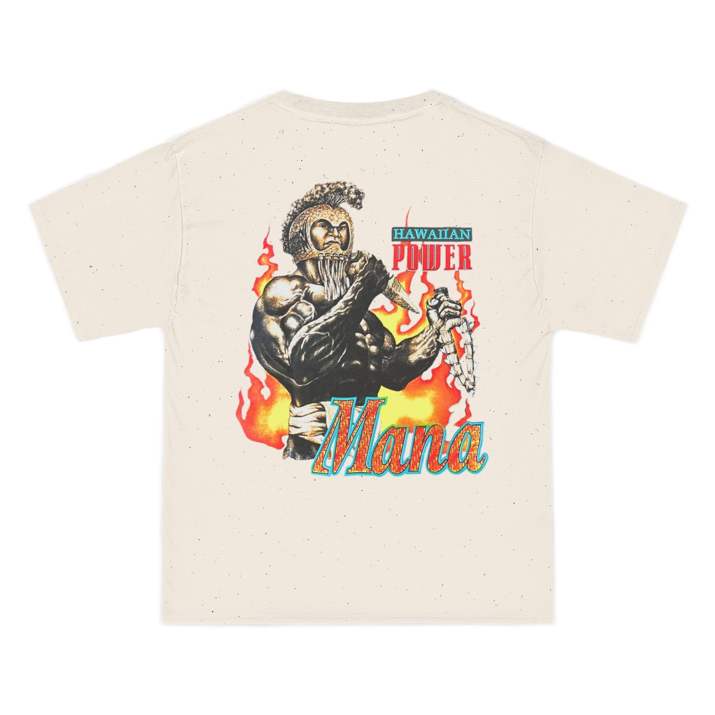 Hawaiian Strength Hawaiian Power Mana Vintage Design 90s New Print Beefy-T®  Short-Sleeve T-Shirt