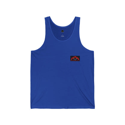 Filipino Strength Filipino Headhunter Igorot Chieftain Lalabi Unisex Jersey Tank