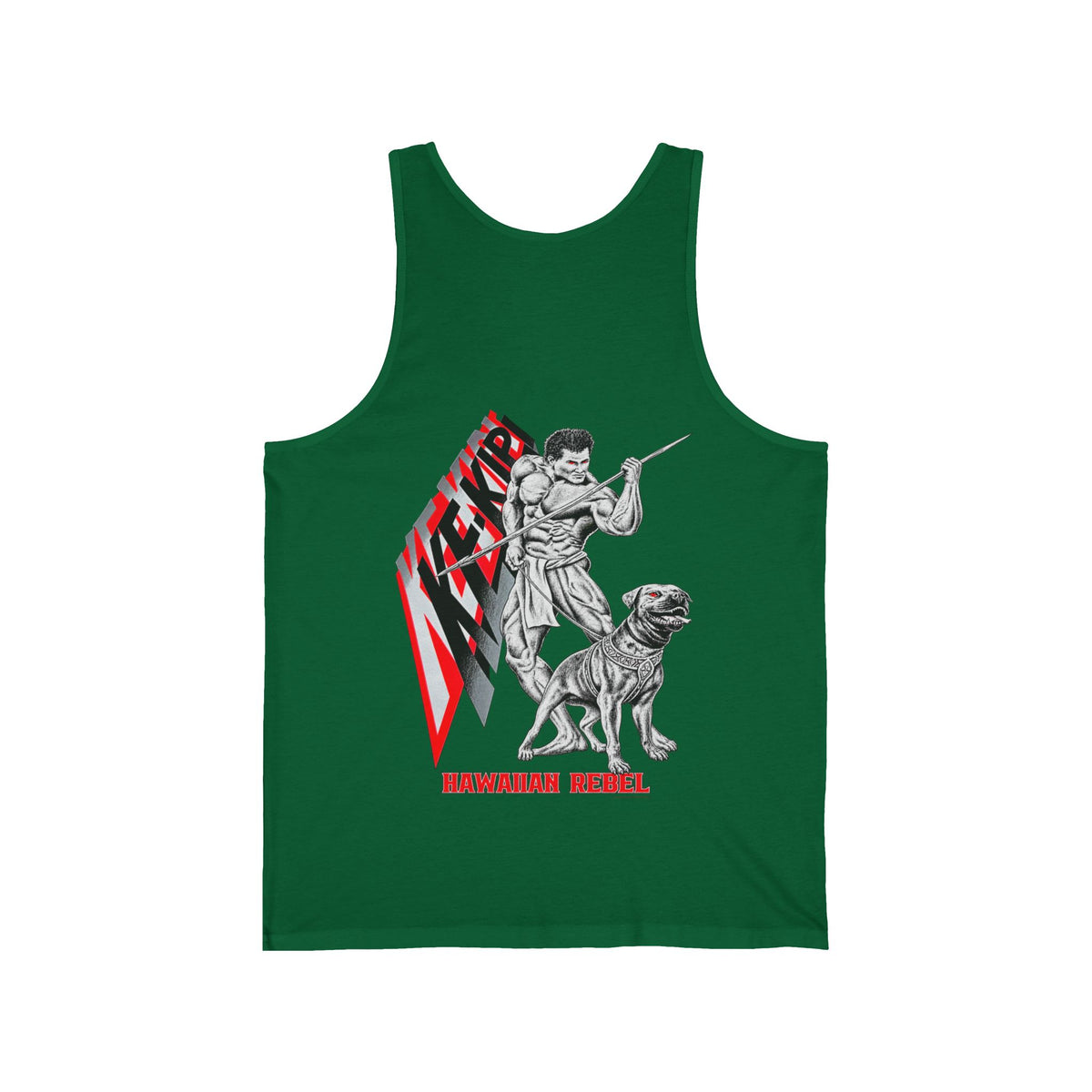 Hawaiian Strength Ke-Kipi Hawaiian Rebel Unisex Jersey Tank
