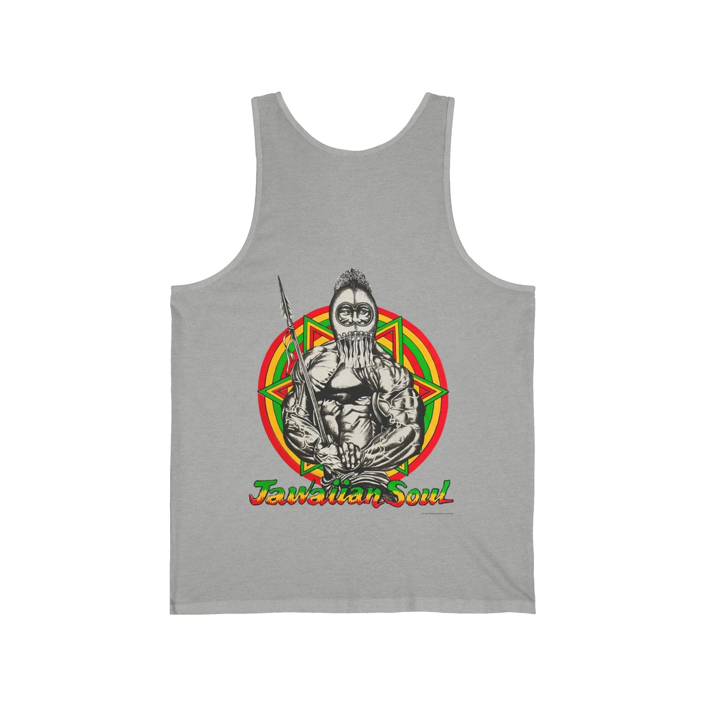 Jawaiian Strength Jawaiian Soul Vintage Design 90s New Print Unisex Jersey Tank