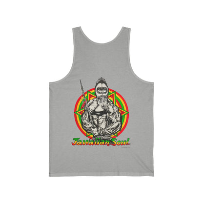 Jawaiian Strength Jawaiian Soul Vintage Design 90s New Print Unisex Jersey Tank
