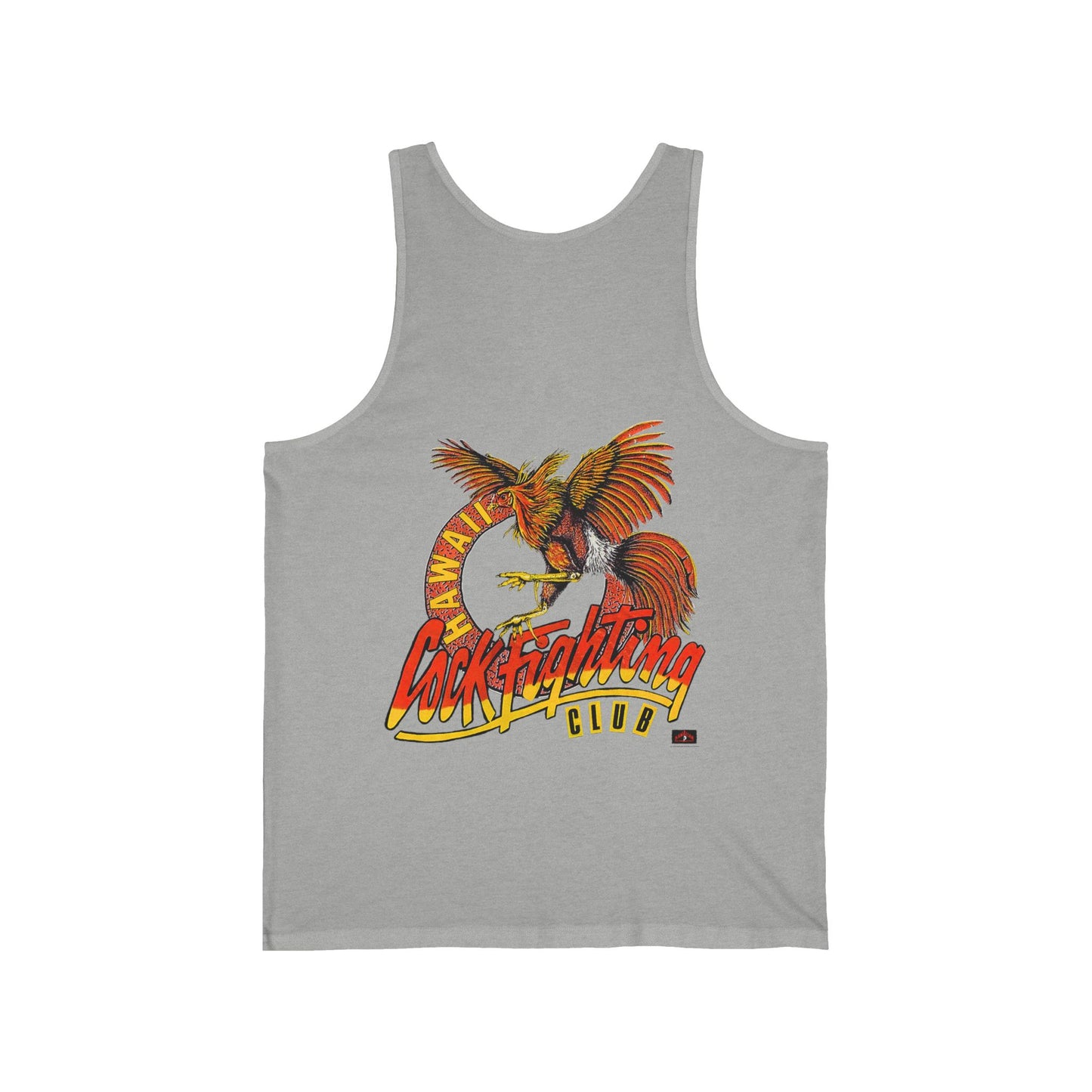 Hawaiian Strength Cockfighting Club Hawaii Unisex Jersey Tank
