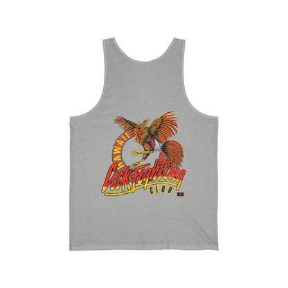 Hawaiian Strength Cockfighting Club Hawaii Unisex Jersey Tank