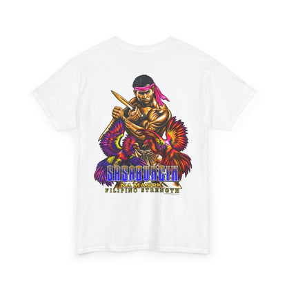 Filipino Strength Sasabungin Na Manok Unisex Heavy Cotton Tee