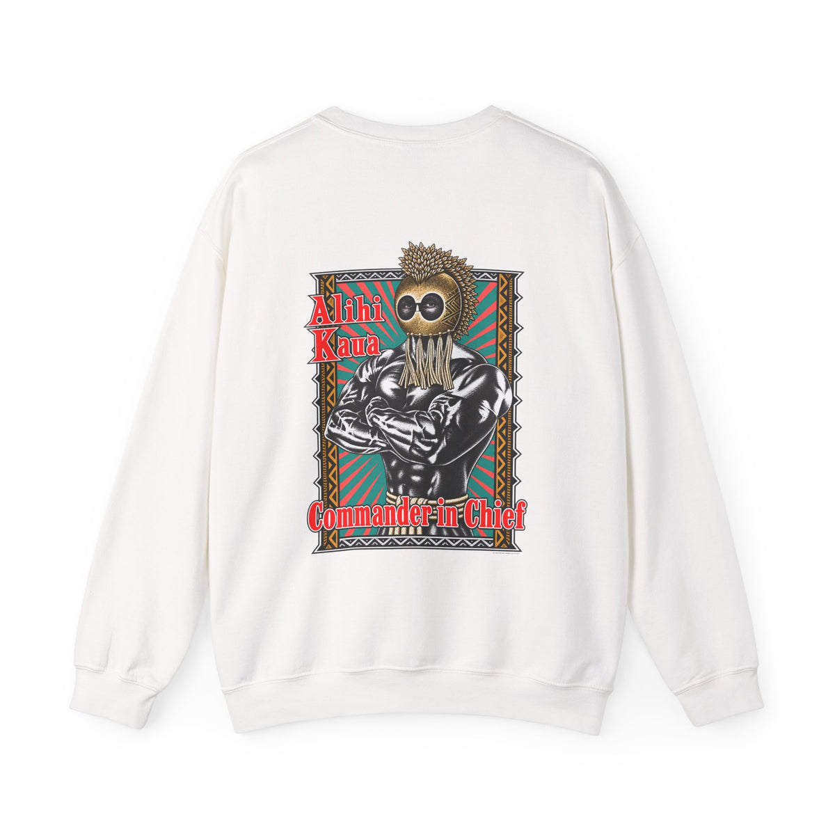Hawaiian Strength Alihi Kaua Commander in Chef Unisex Heavy Blend™ Crewneck Sweatshirt
