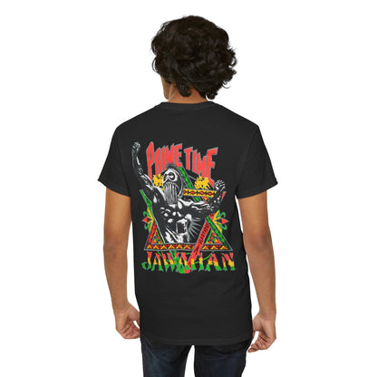 Jawaiian Strength Prime Time Jawaiian Vintage Design 90s New Print Unisex Heavy Cotton Tee