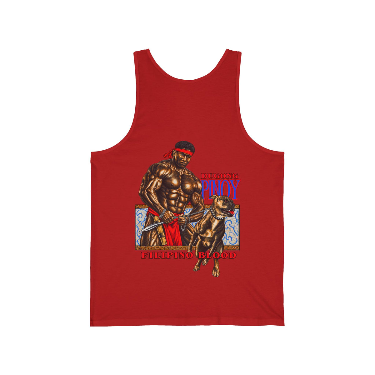 Filipino Strength Dugong Pinoy Filipino Blood Unisex Jersey Tank
