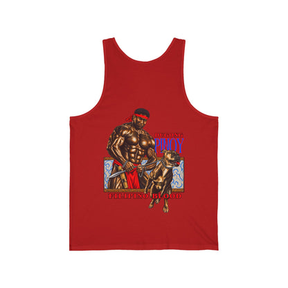Filipino Strength Dugong Pinoy Filipino Blood Unisex Jersey Tank