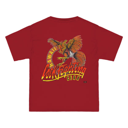 Hawaiian Strength Cockfighting Club Hawaii Vintage Design 90s New Print Beefy-T®  Short-Sleeve T-Shirt