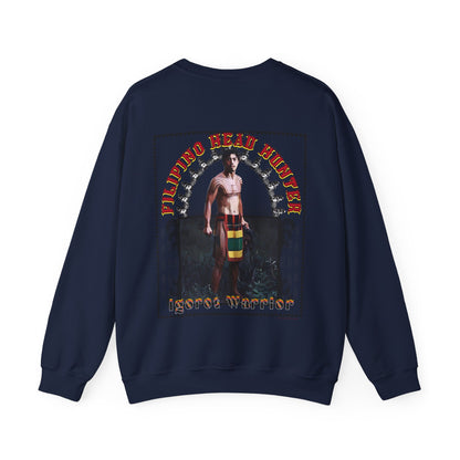 Filipino Strength Filipino Headhunter Igorot Warrior Unisex Heavy Blend™ Crewneck Sweatshirt