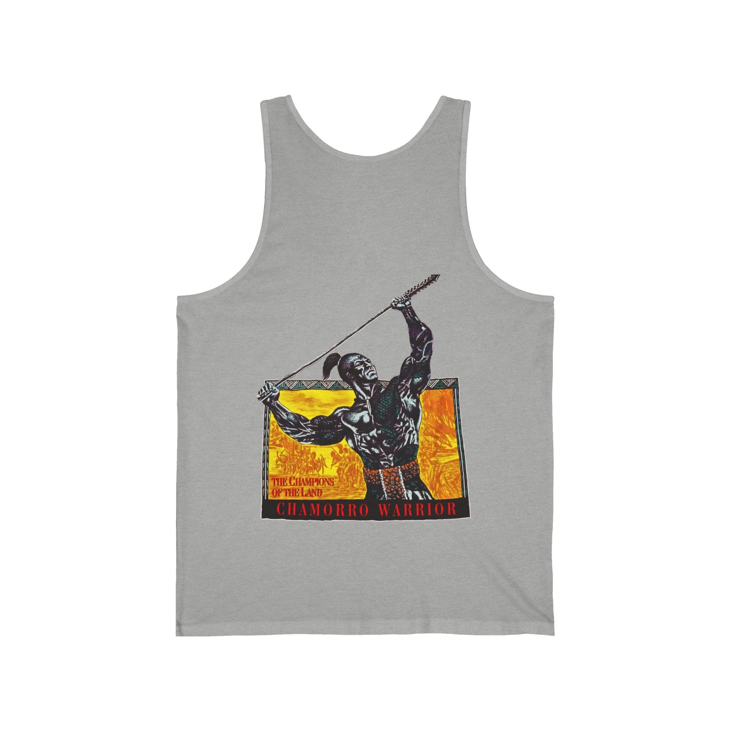 Chamorro Warrior Guam The Champions Of The Land Vintage Design 90s New Print Unisex Jersey Tank