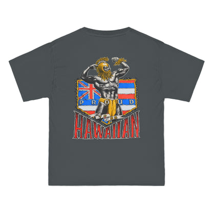 Hawaiian Strength Proud To Be Hawaiian Vintage Design 90s New Print Beefy-T®  Short-Sleeve T-Shirt