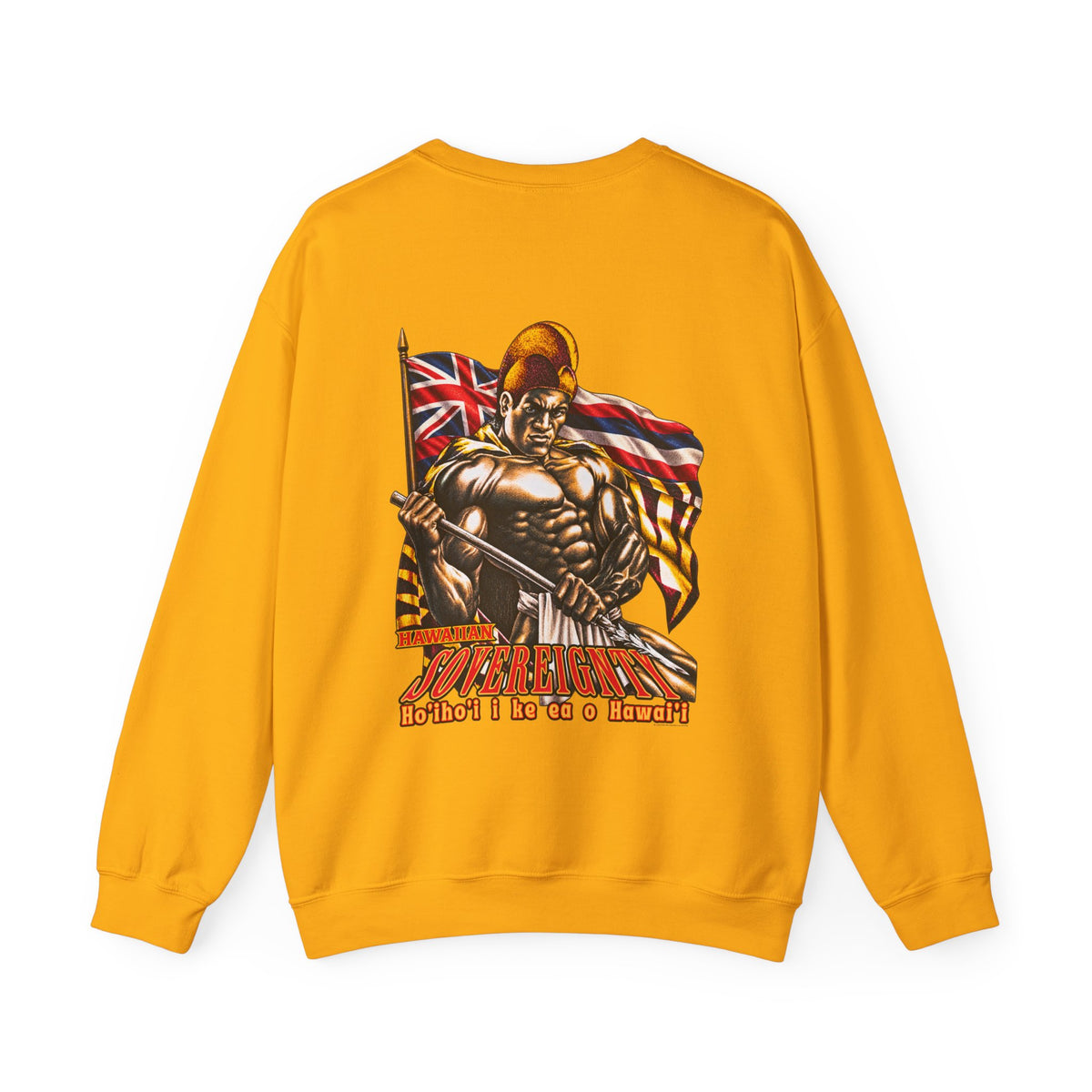 Hawaiian Strength Hawaiian Sovereignty Unisex Heavy Blend™ Crewneck Sweatshirt
