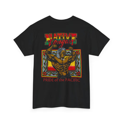 Local Strength Native Tongan Pride of the Pacific Vintage Designs 90s New Print Unisex Heavy Cotton Tee