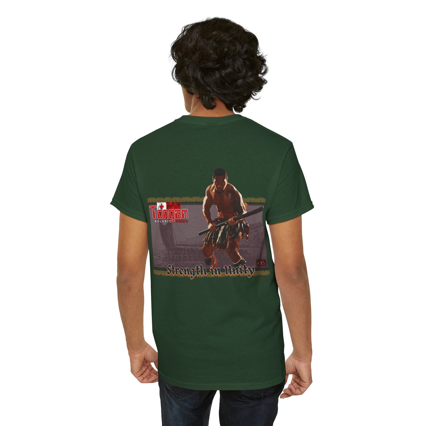 Local Strength Tongan Strength Malohi Stregnth in Unity Unisex Heavy Cotton Tee