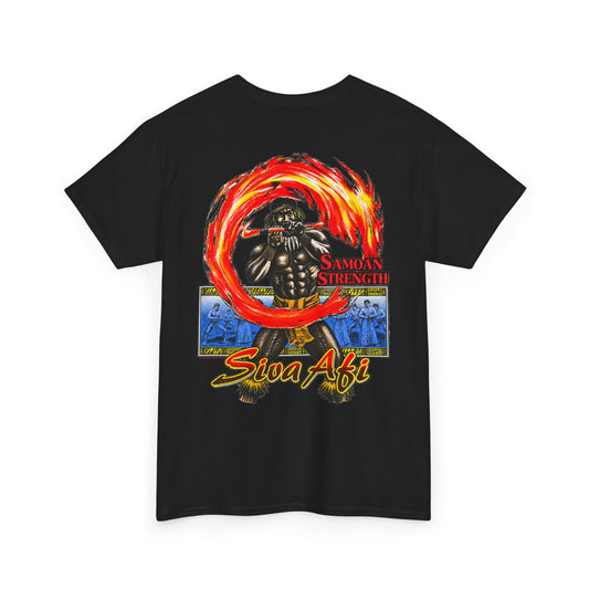 Samoan Strength Siva Afi Unisex Heavy Cotton Tee