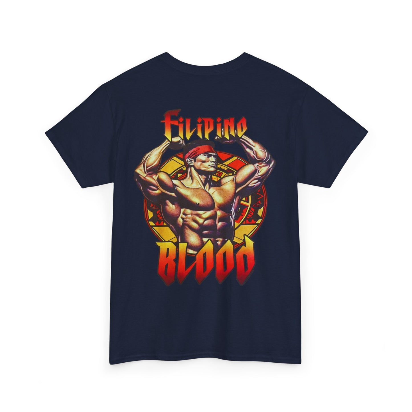 Filipino Strength Filipino Blood Vintage Design 90s New Print T-shirt Unisex Heavy Cotton Tee