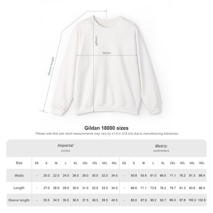 Hawaiian Strength Hawaiian Legacy Strength and Dominance Unisex Heavy Blend™ Crewneck Sweatshirt