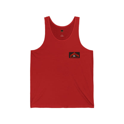Jawaiian Strength Peace Jawaiian Style Vintage Design 90s New Print Unisex Jersey Tank