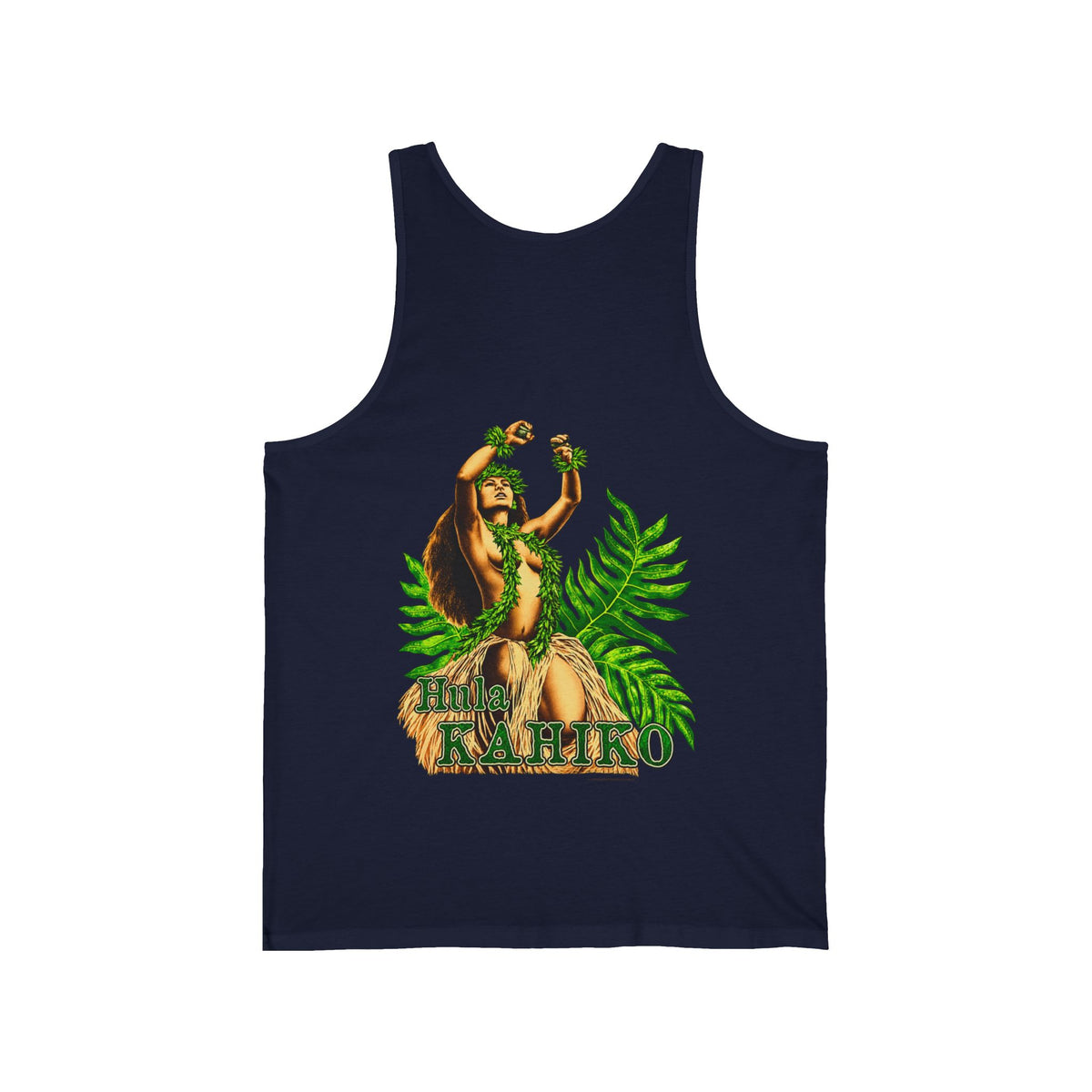 Hawaiian Strength Hula Kahiko Unisex Jersey Tank