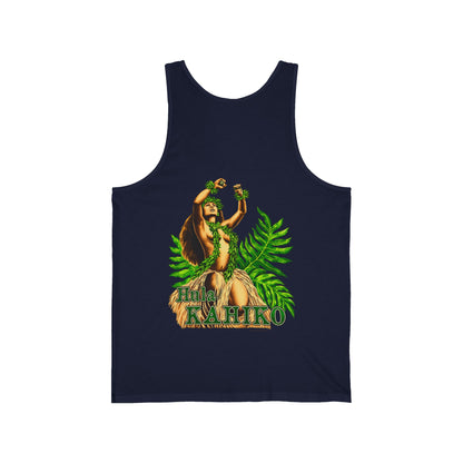 Hawaiian Strength Hula Kahiko Unisex Jersey Tank