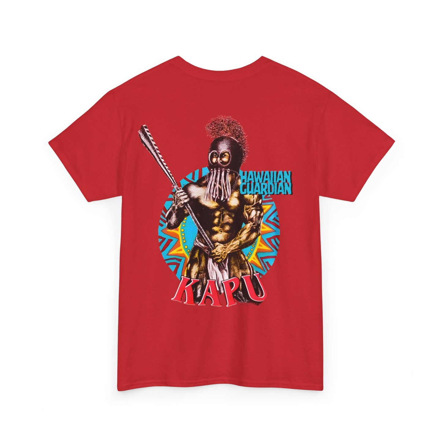 Hawaiian Strength Kapu Hawaiian Guardian Vintage Design 90s New Print T-shirt Unisex Heavy Cotton Tee