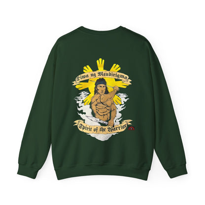 Filipino Strength Spirit of the Warrior Diwa ng Mandirigma Vintage Design 90s New Print Unisex Heavy Blend™ Crewneck Sweatshirt