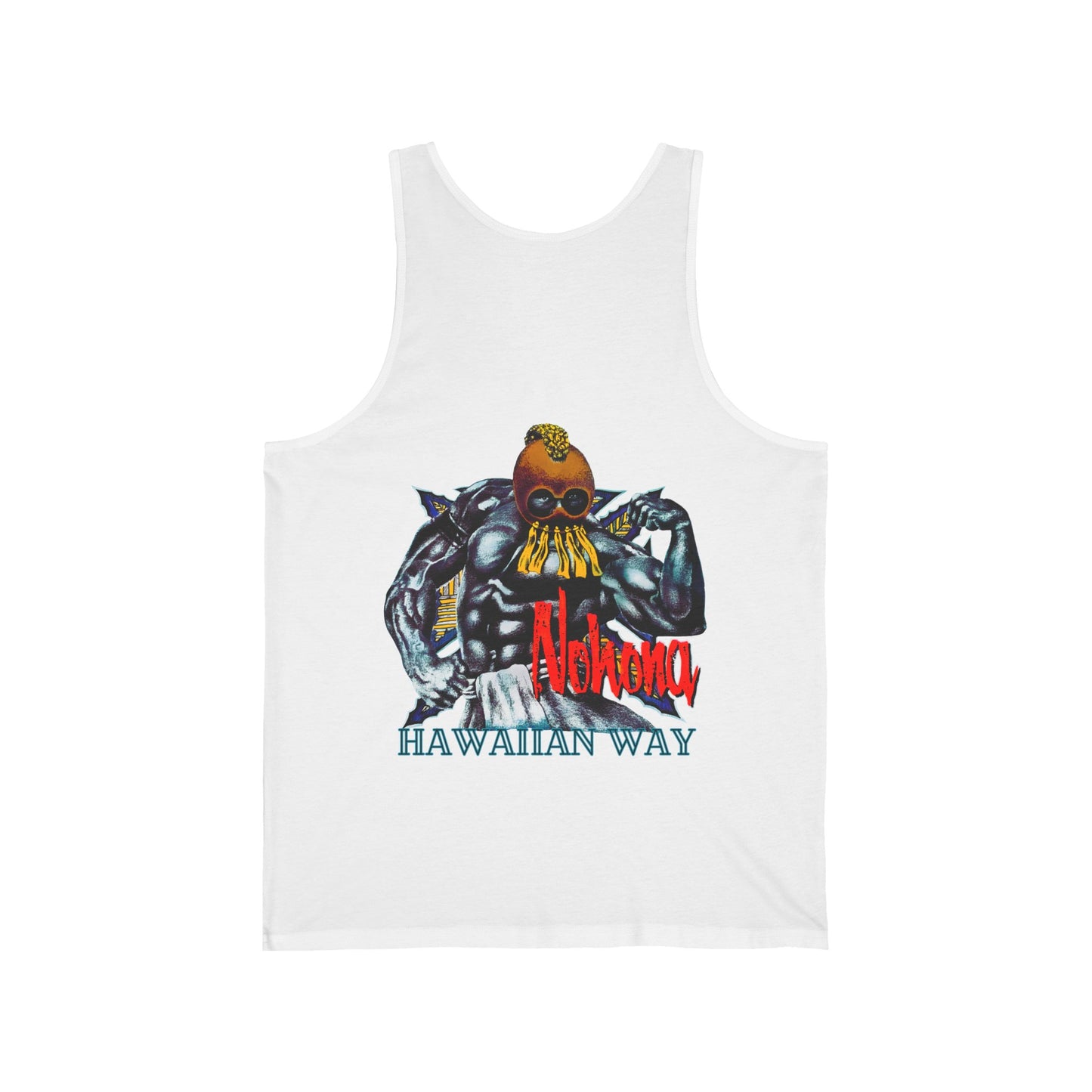 Hawaiian Strength Hawaiian Way Nohona Vintage Design 90s New Print Unisex Jersey Tank