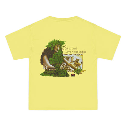 Hawaiian Strength Life of the Land Love Never Ending Vintage Design 90s New Print Beefy-T®  Short-Sleeve T-Shirt